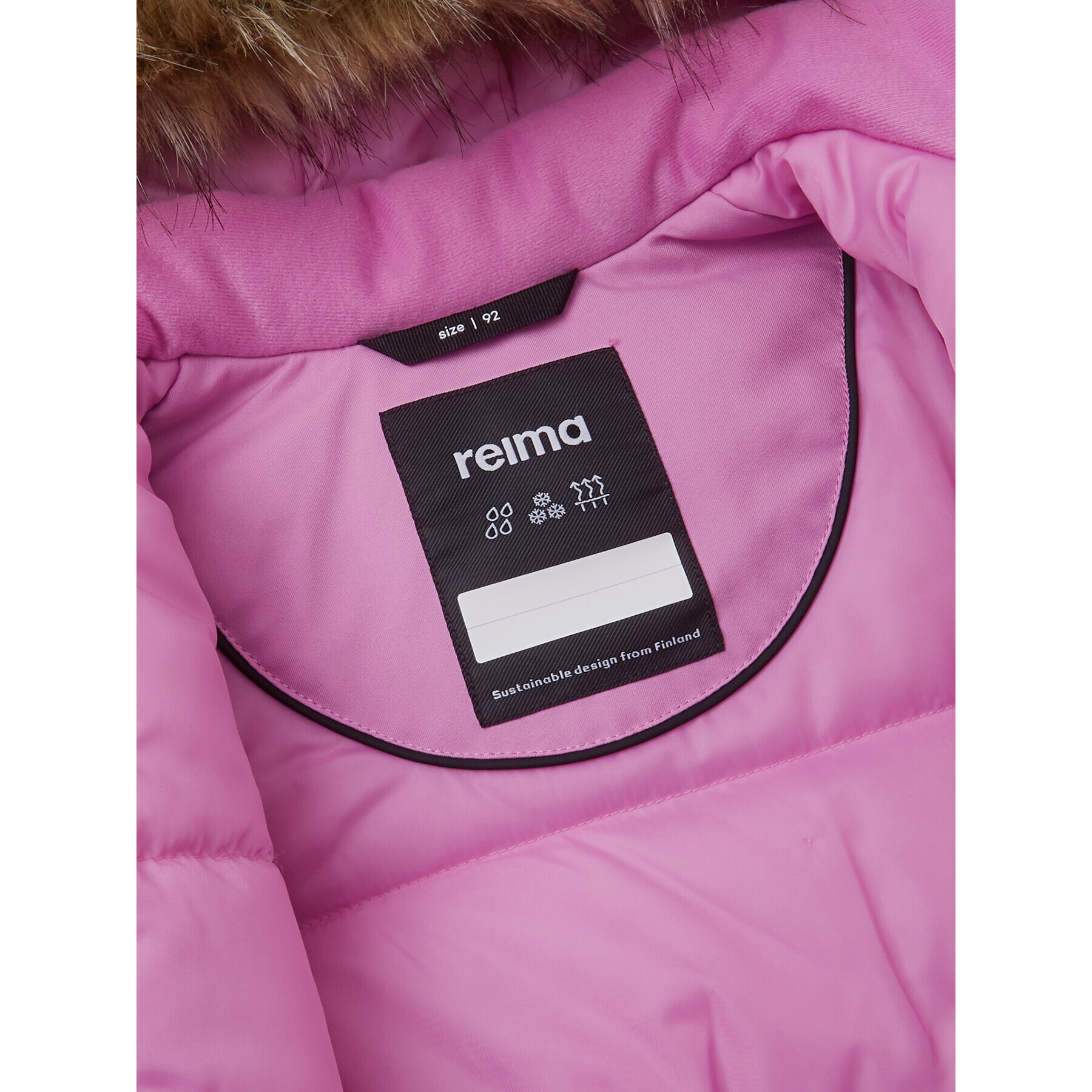 Reima Parka Mutka 5100037A Růžová Regular Fit - Pepit.cz