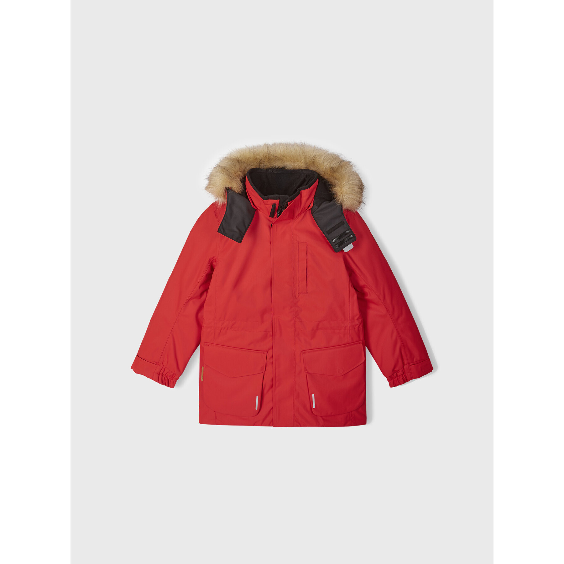 Reima Parka Naapuri 5100105A Červená Regular Fit - Pepit.cz