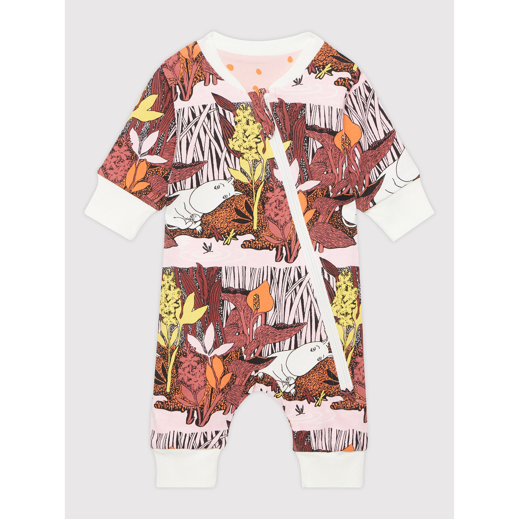 Reima Romper MOOMIN Sovare 516572C Růžová Regular Fit - Pepit.cz