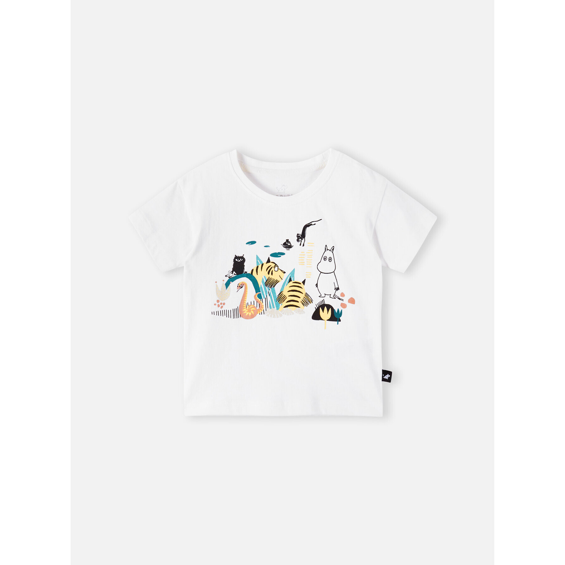 Reima T-Shirt MOOMIN Tussilago 5200202A Béžová Regular Fit - Pepit.cz