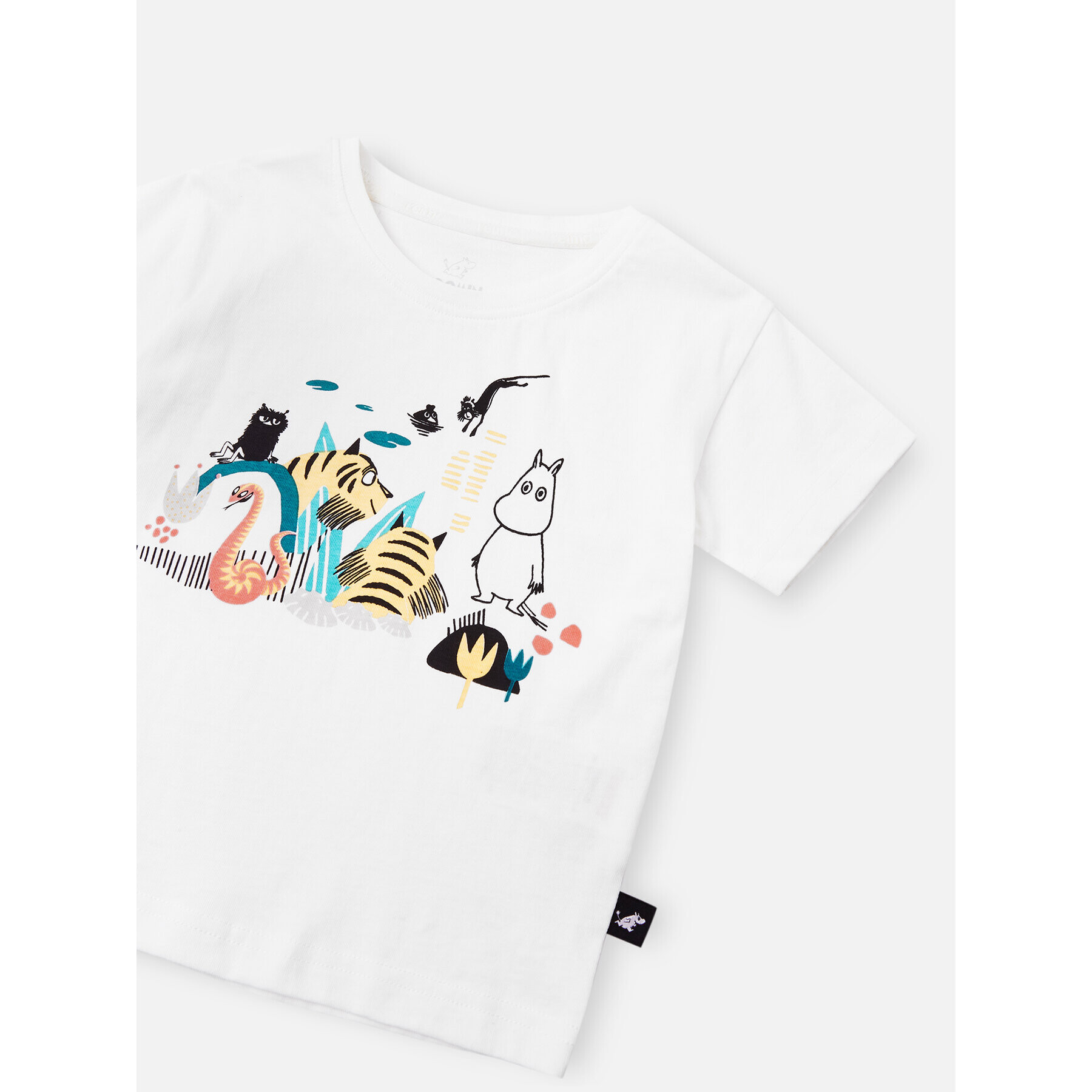 Reima T-Shirt MOOMIN Tussilago 5200202A Béžová Regular Fit - Pepit.cz