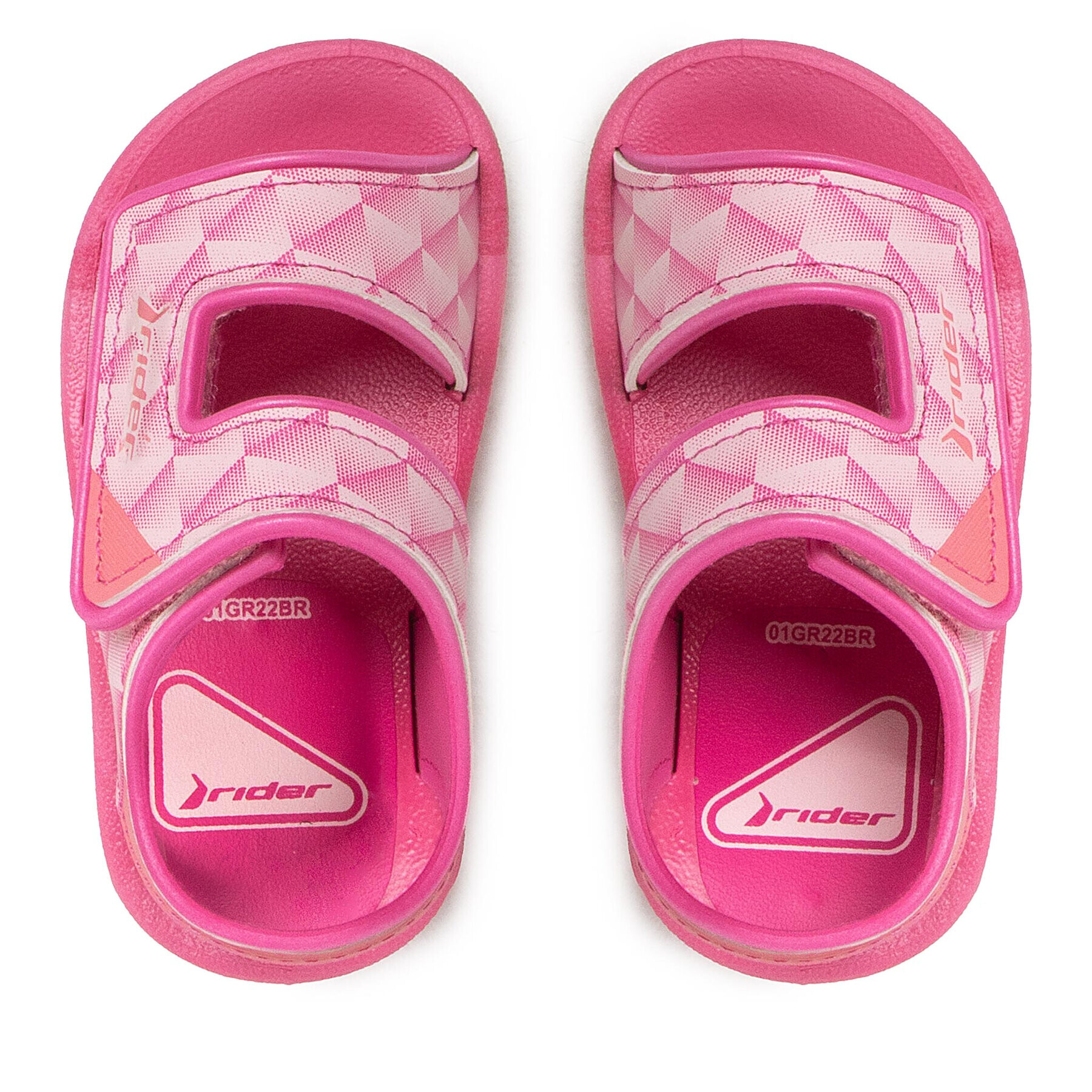 Rider Sandály Basic Sandal V Baby 83070 Růžová - Pepit.cz