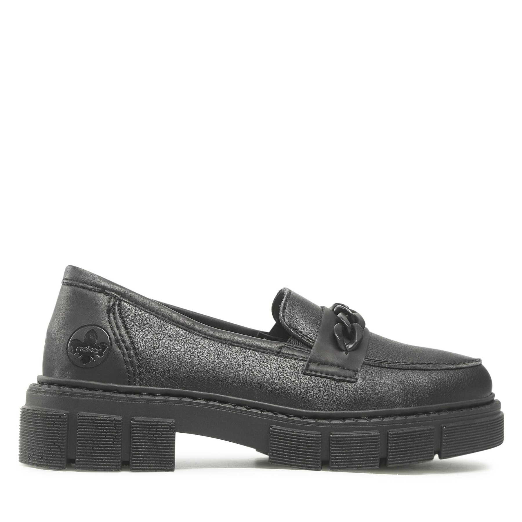 Rieker Loafersy M3861-01 Černá - Pepit.cz