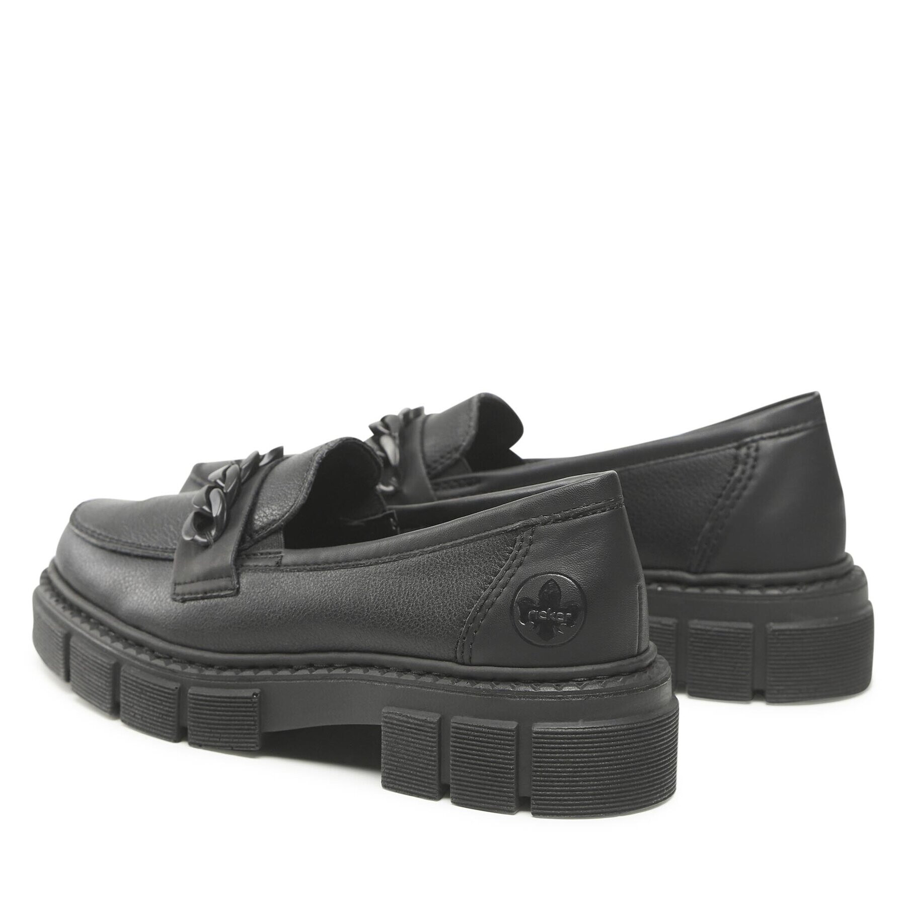 Rieker Loafersy M3861-01 Černá - Pepit.cz