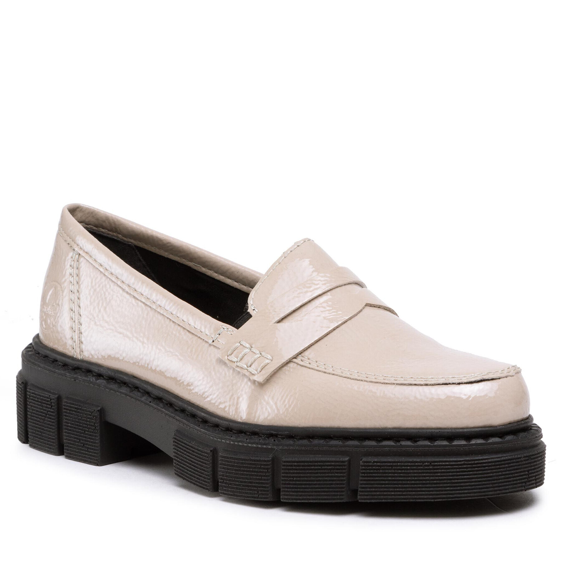 Rieker Loafersy M3862-61 Béžová - Pepit.cz