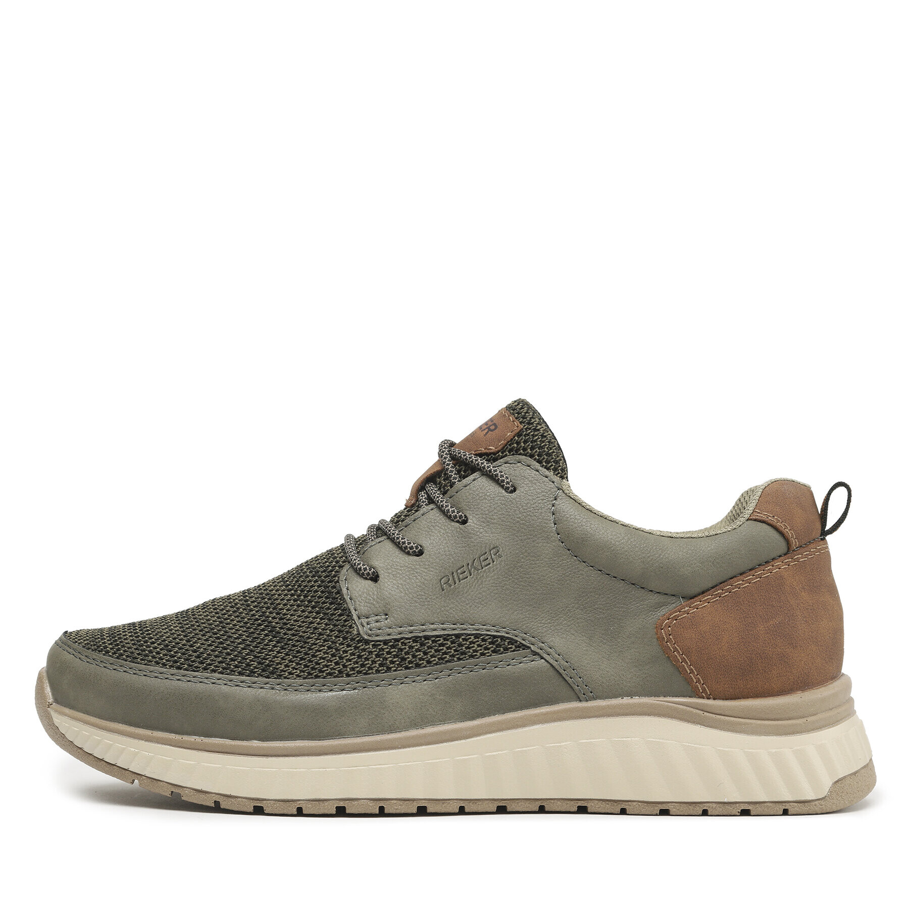 Rieker Sneakersy B0602-54 Khaki - Pepit.cz