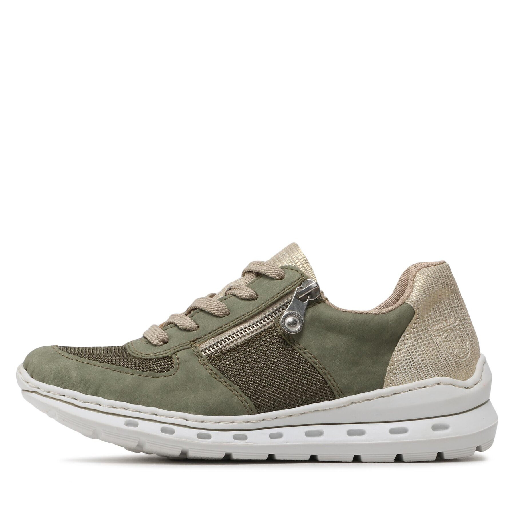 Rieker Sneakersy L2230-52 Khaki - Pepit.cz