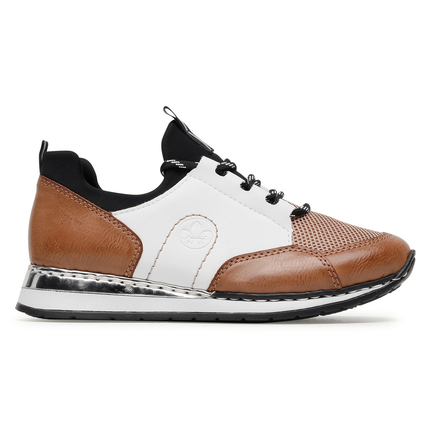 Rieker Sneakersy N3083-64 Hnědá - Pepit.cz