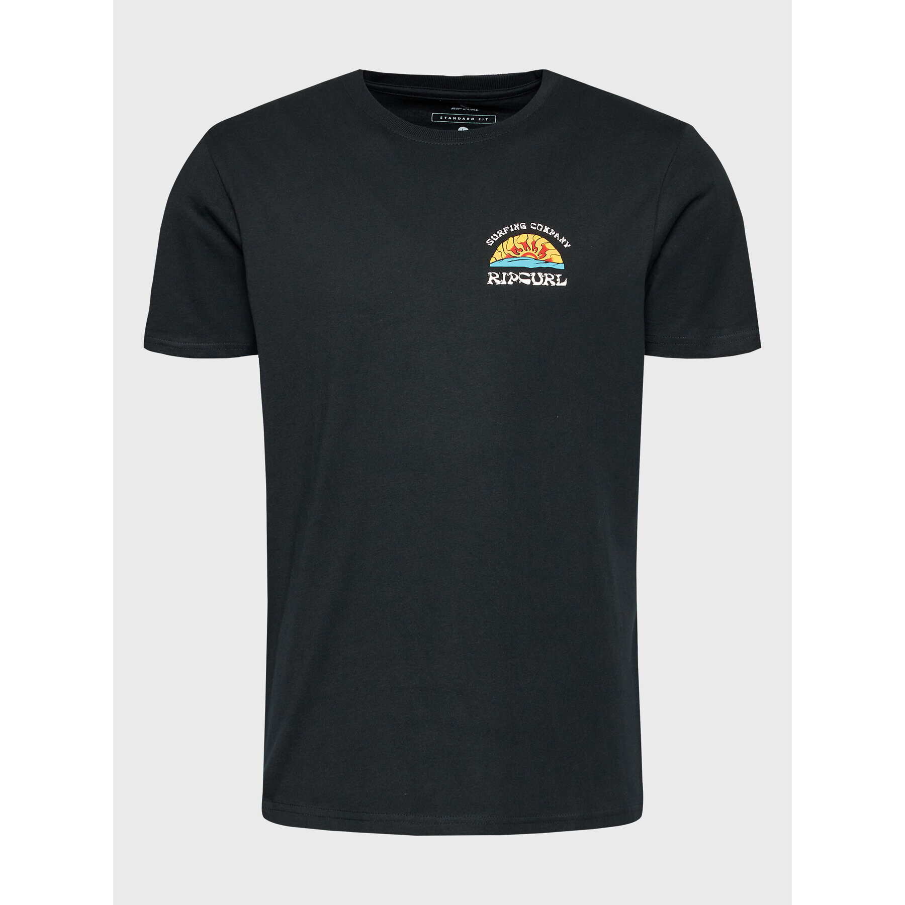 Rip Curl T-Shirt Rays And Hazed 00IMTE Černá Standard Fit - Pepit.cz