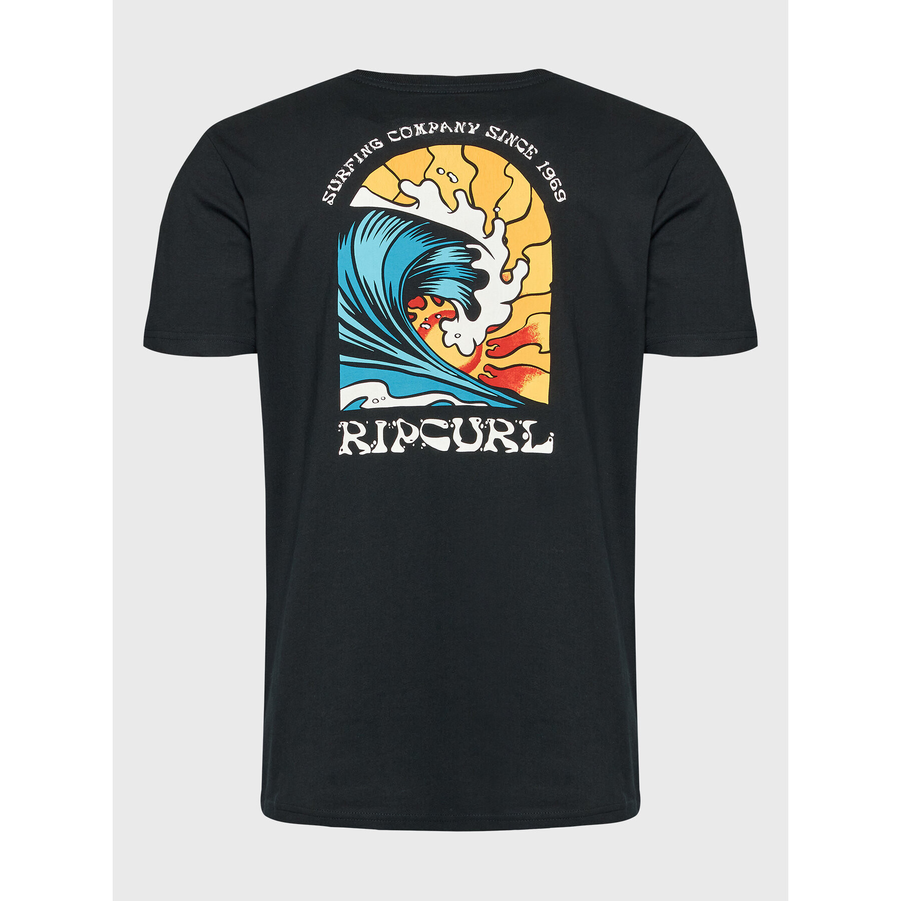 Rip Curl T-Shirt Rays And Hazed 00IMTE Černá Standard Fit - Pepit.cz