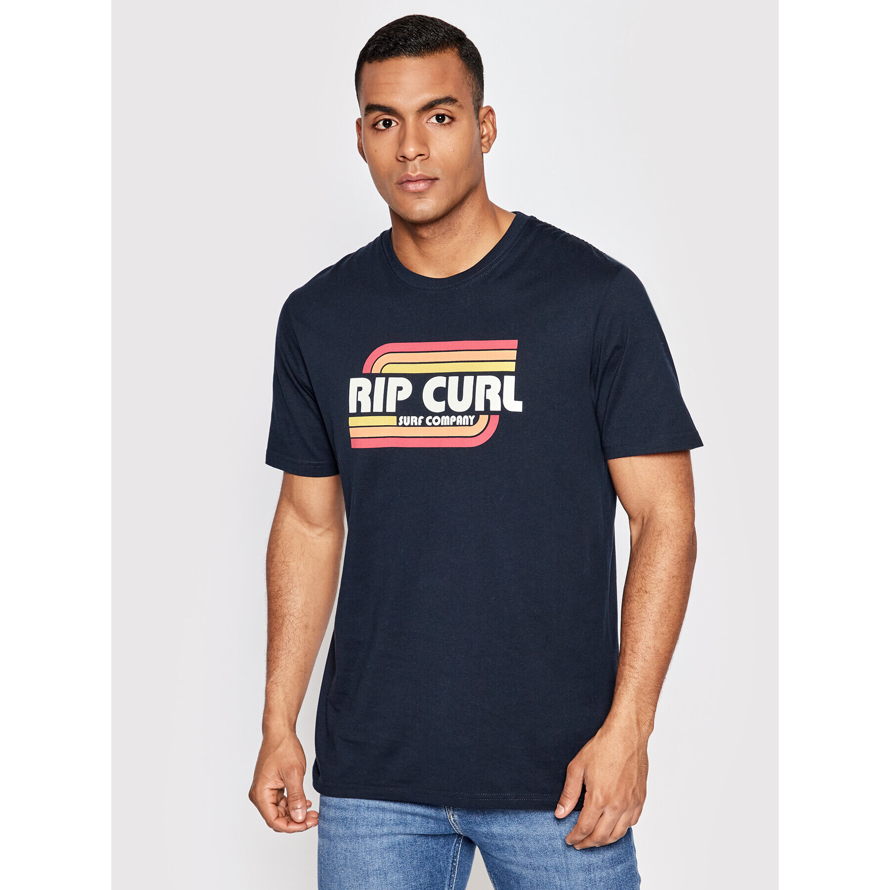 Rip Curl T-Shirt Yeh Mumma CTEXP9 Tmavomodrá Standard Fit - Pepit.cz