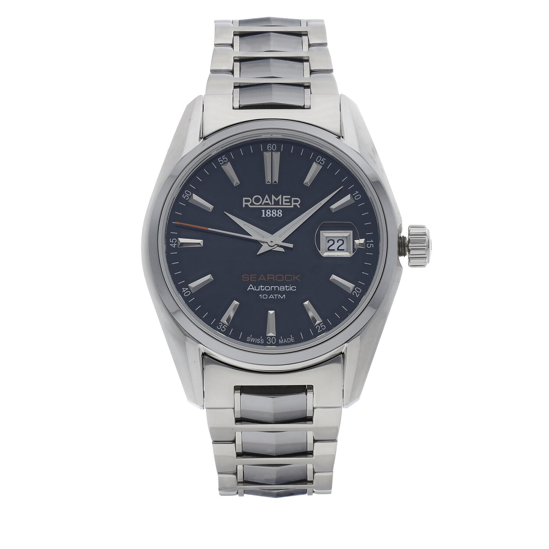 Roamer Hodinky Searock Automatic 210633 41 55 20 Stříbrná - Pepit.cz