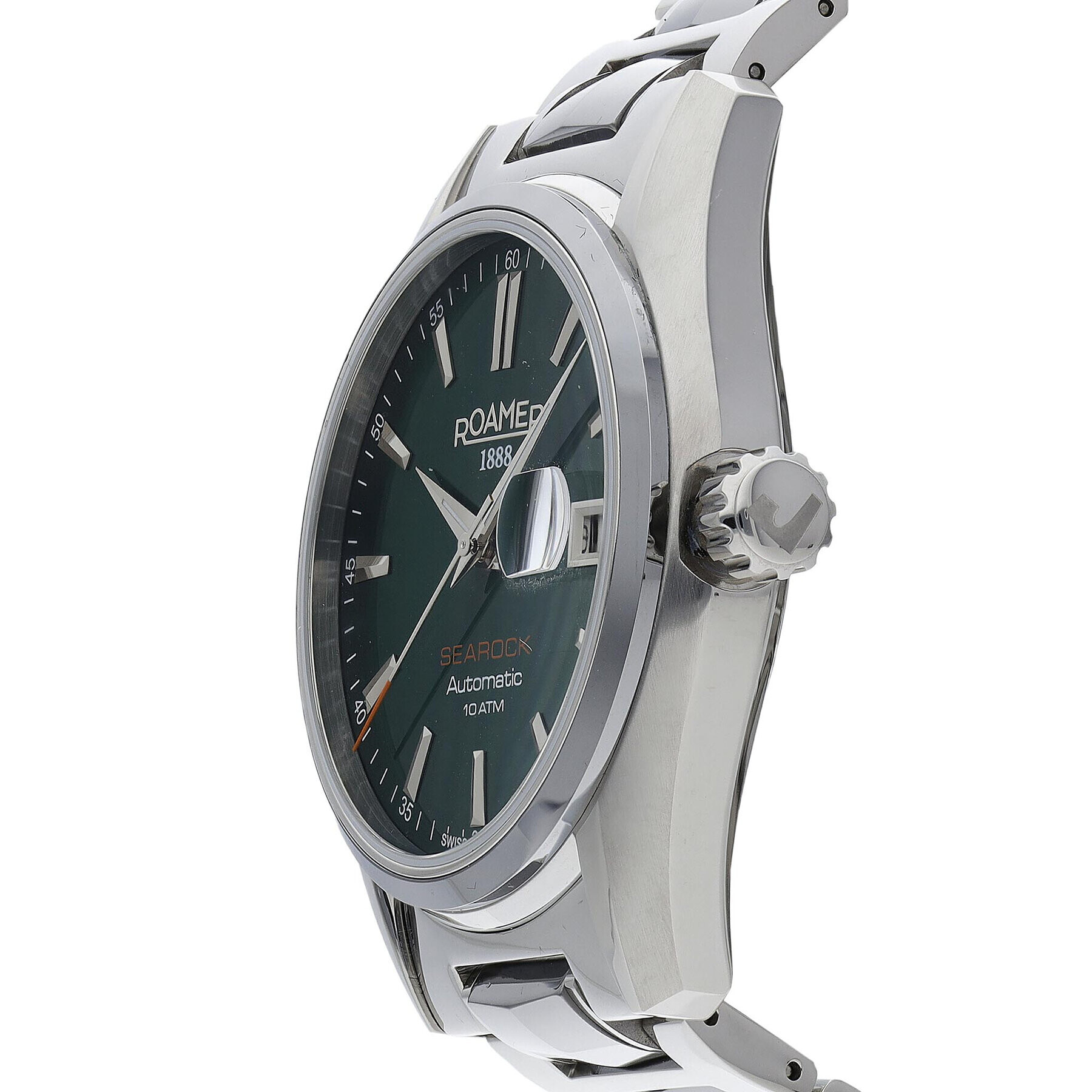 Roamer Hodinky Searock Automatic 210633 41 75 20 Stříbrná - Pepit.cz