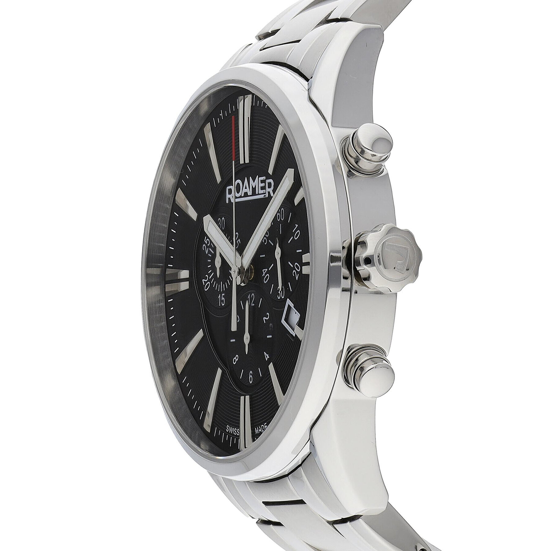 Roamer Hodinky Superior Chrono 508837 41 55 50 Stříbrná - Pepit.cz