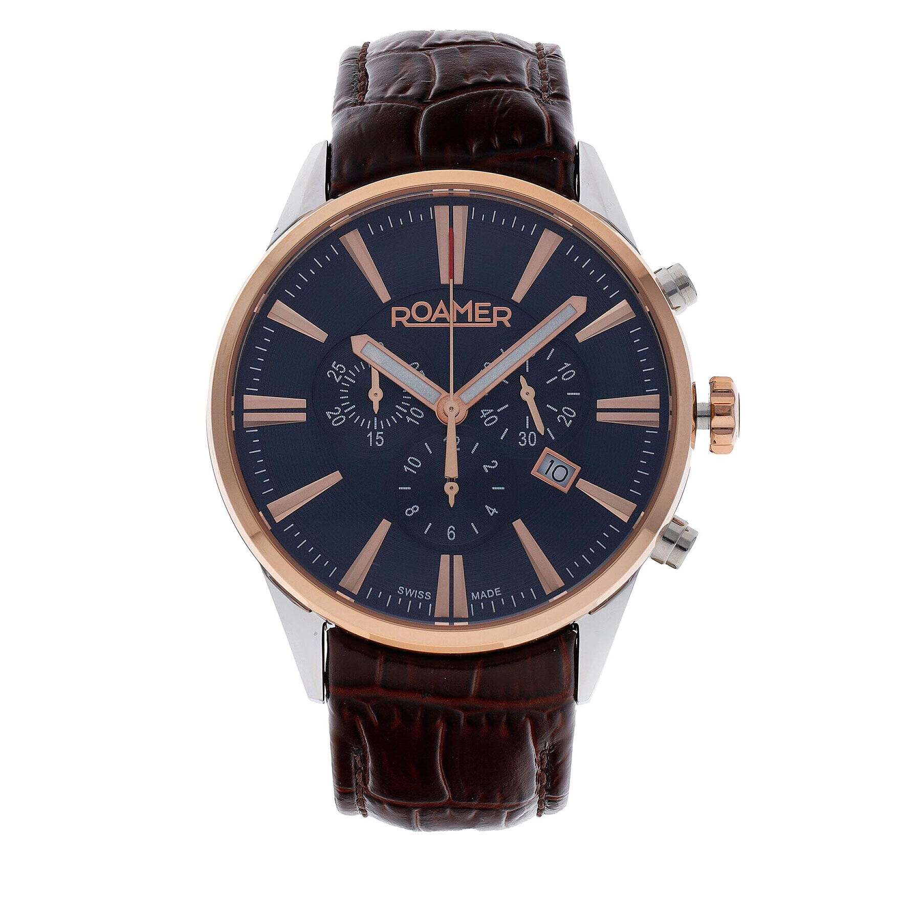 Roamer Hodinky Superior Chrono 508837 41 85 05 Hnědá - Pepit.cz