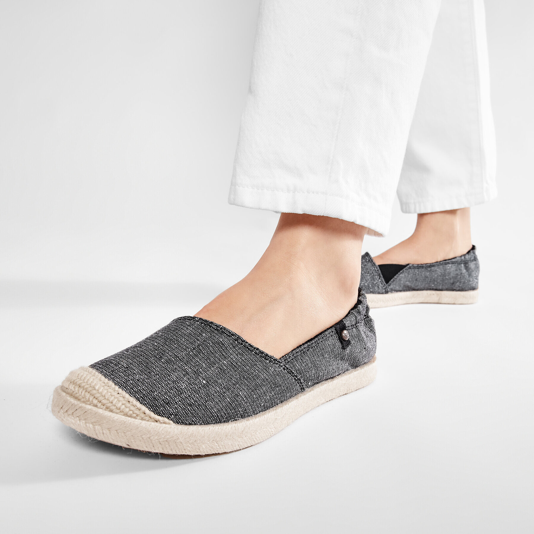 Roxy Espadrilky ARJS600488 Černá - Pepit.cz