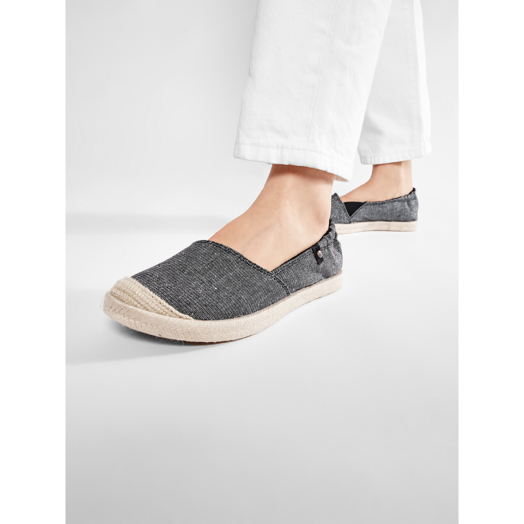 Roxy Espadrilky ARJS600488 Černá - Pepit.cz