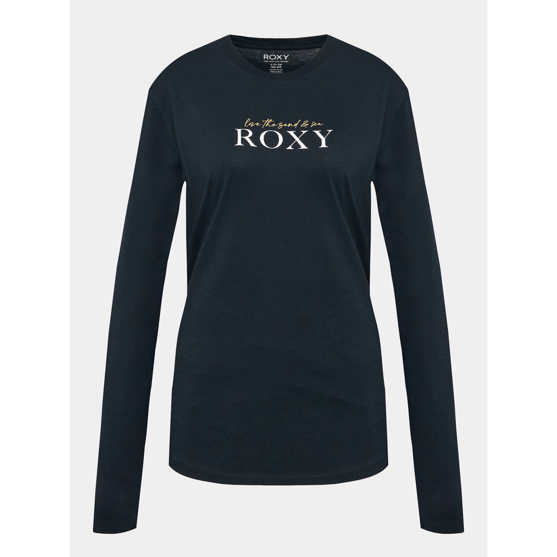 Roxy Halenka Im From The Atl Tees ERJZT05593 Šedá Regular Fit - Pepit.cz