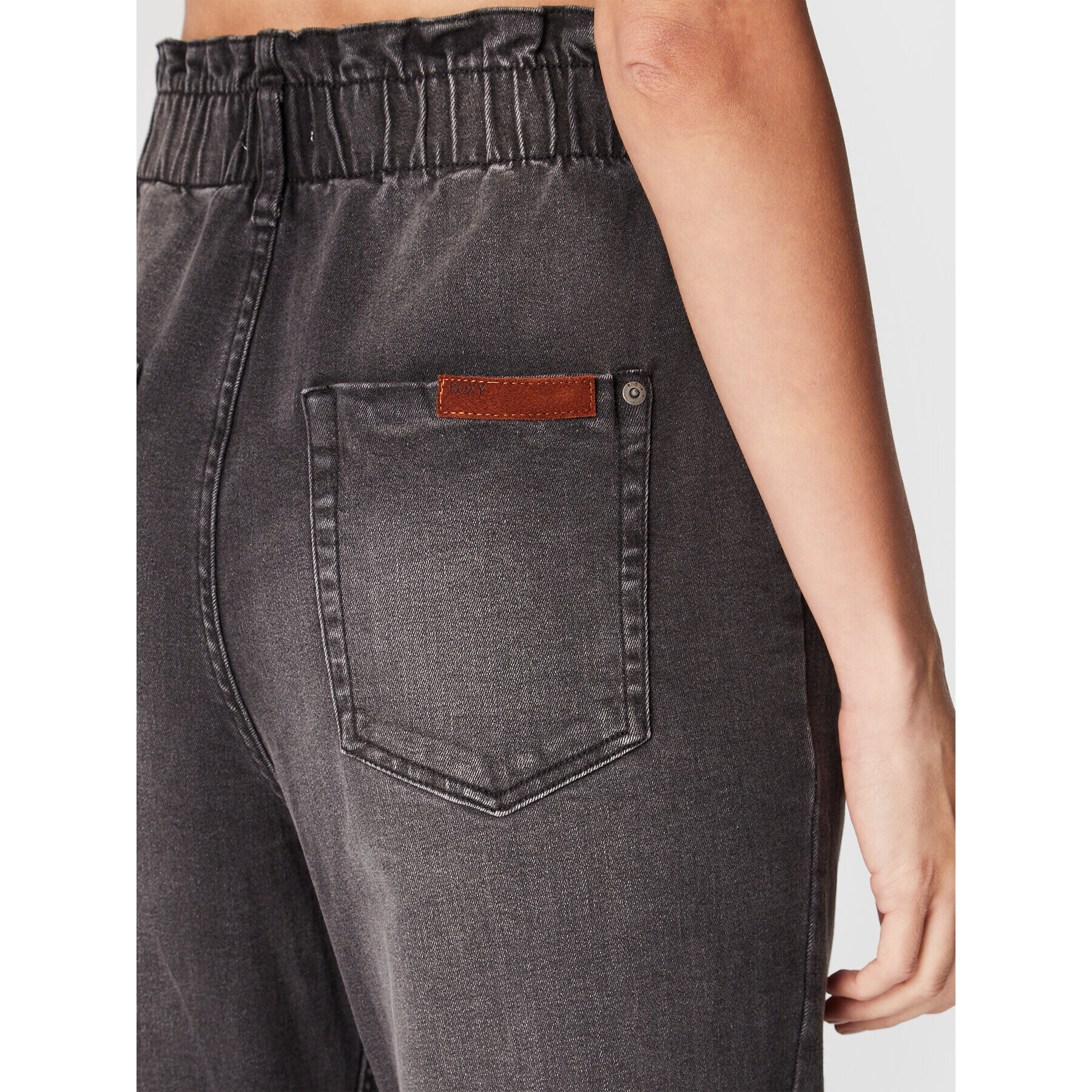 Roxy Jeansy End Game ERJDP03281 Šedá Relaxed Fit - Pepit.cz