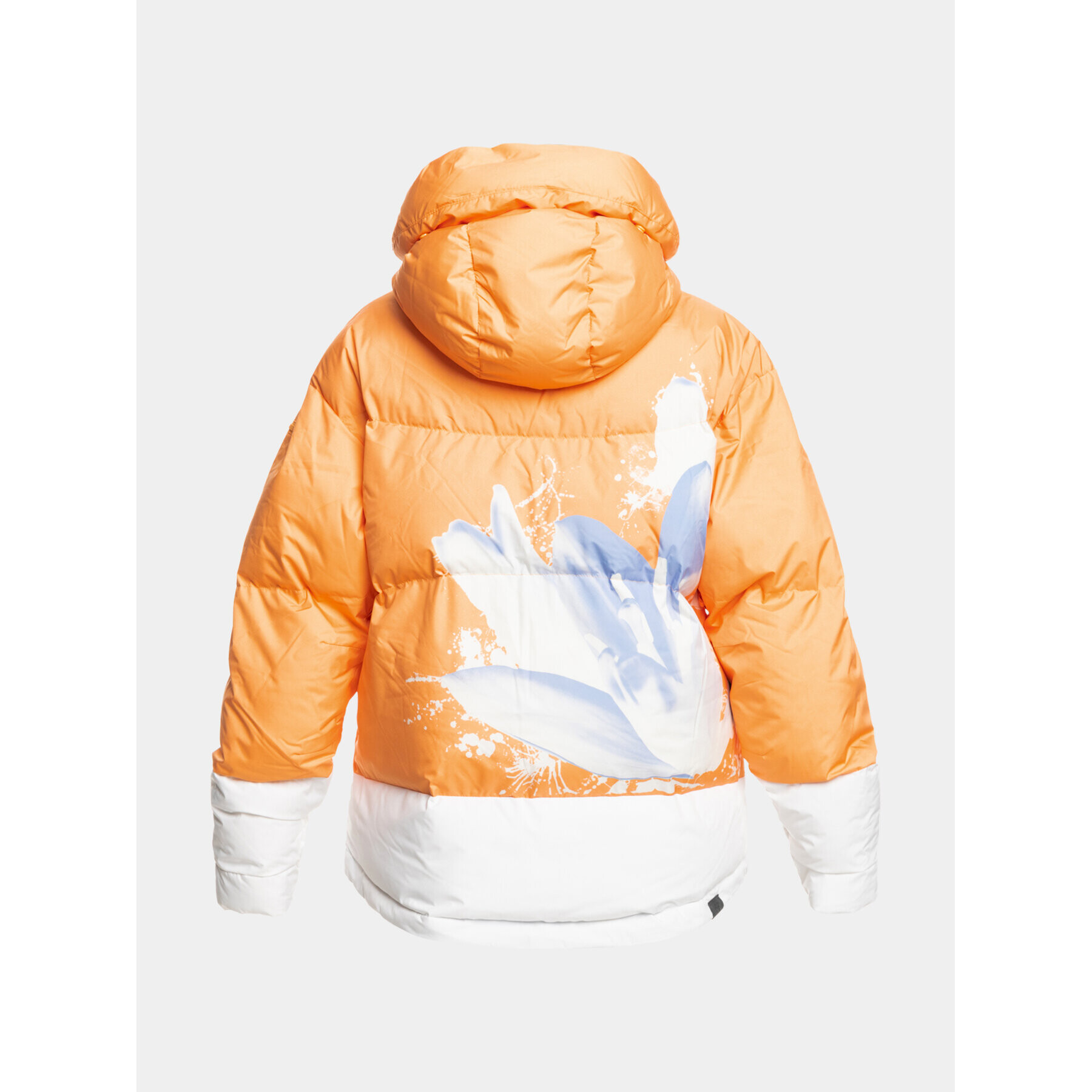 Roxy Lyžařská bunda Chloe Kim Puffy Snjt ERJTJ03427 Oranžová Regular Fit - Pepit.cz