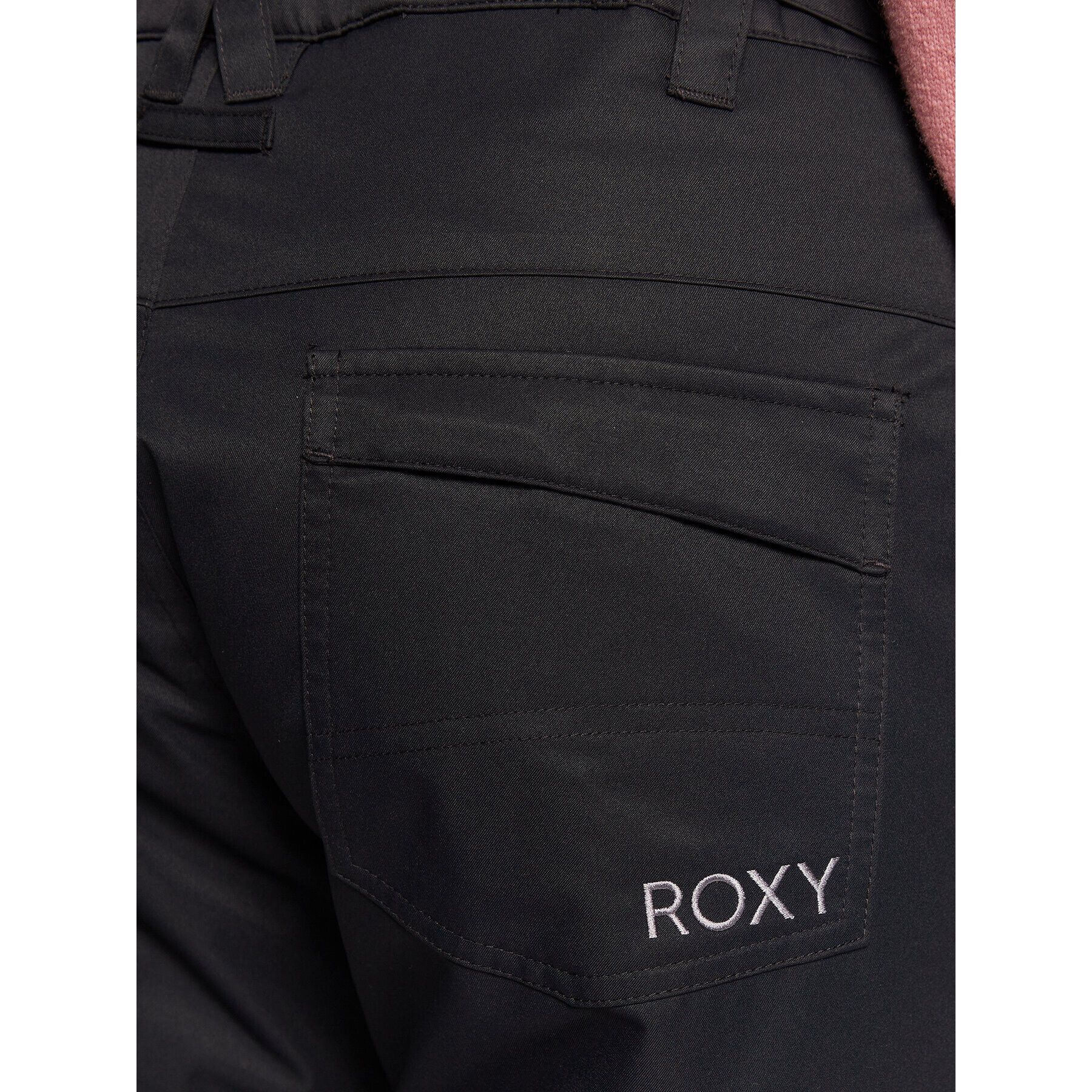 Roxy Lyžařské kalhoty Backyard ERJTP03211 Černá Regular Fit - Pepit.cz