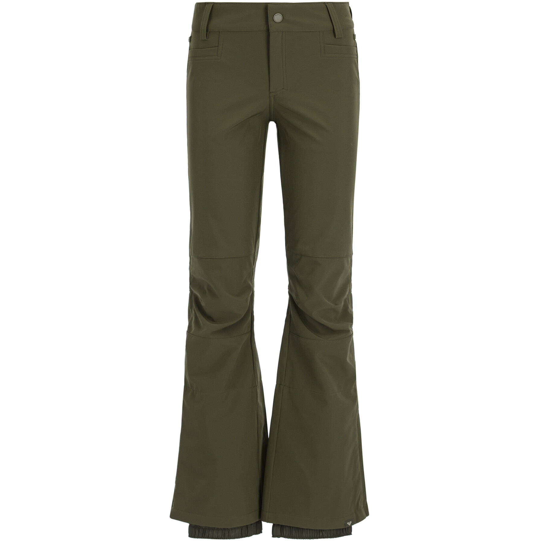 Roxy Snowboardové kalhoty Creek ERJTP03089 Zelená Skinny Fit - Pepit.cz