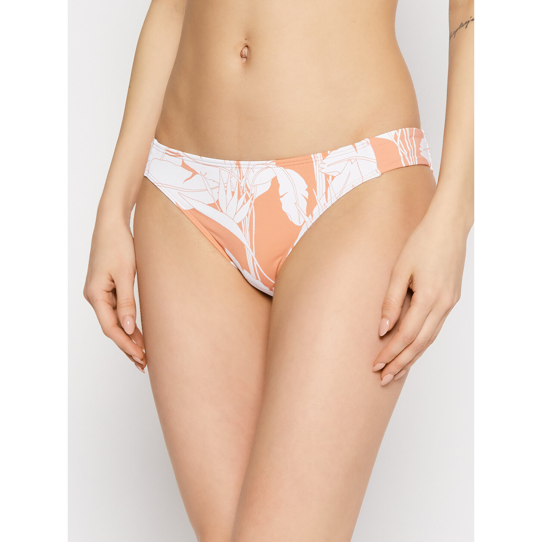 Roxy Spodní část bikin Printed Beach Classics ERJX403876 Béžová - Pepit.cz