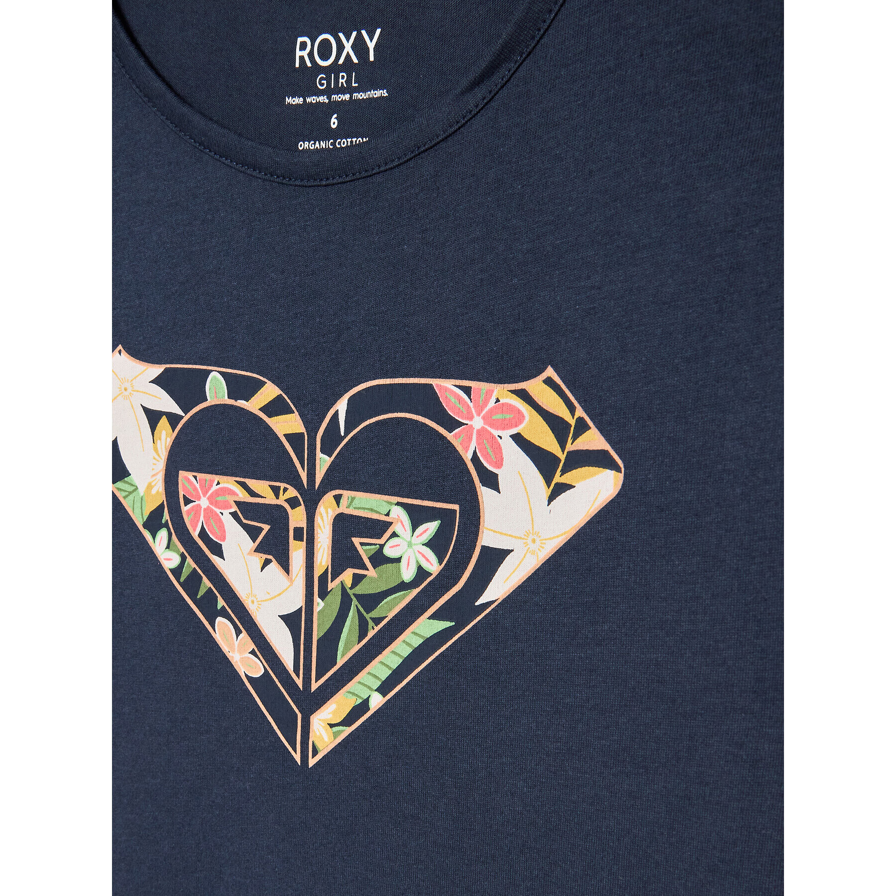 Roxy T-Shirt Day And Night ERGZT03954 Tmavomodrá Regular Fit - Pepit.cz