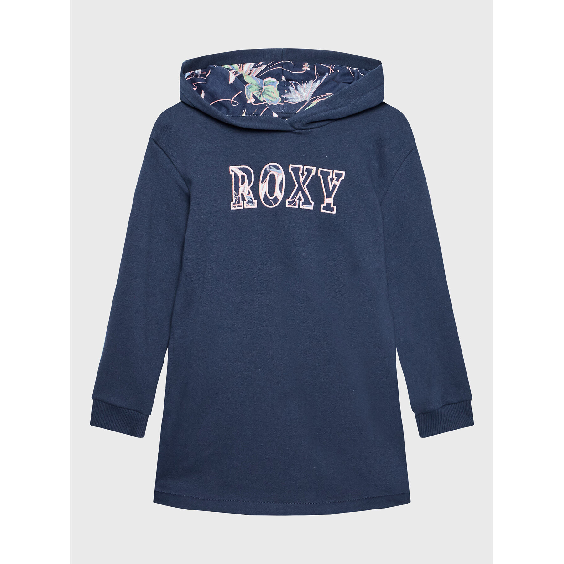 Roxy Úpletové šaty ERGKD03213 Tmavomodrá Regular Fit - Pepit.cz