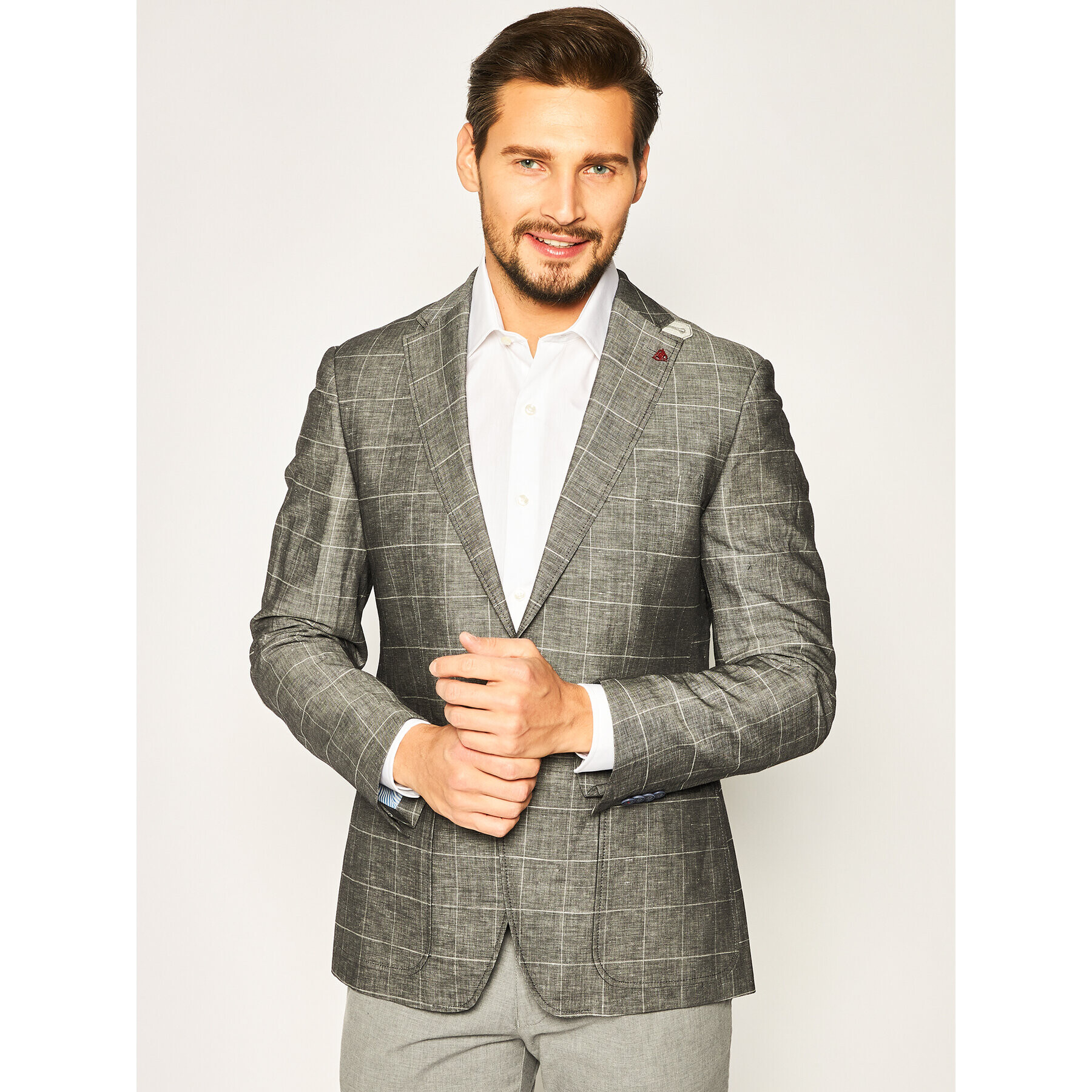 Roy Robson Sako 2732-00 Šedá Slim Fit - Pepit.cz