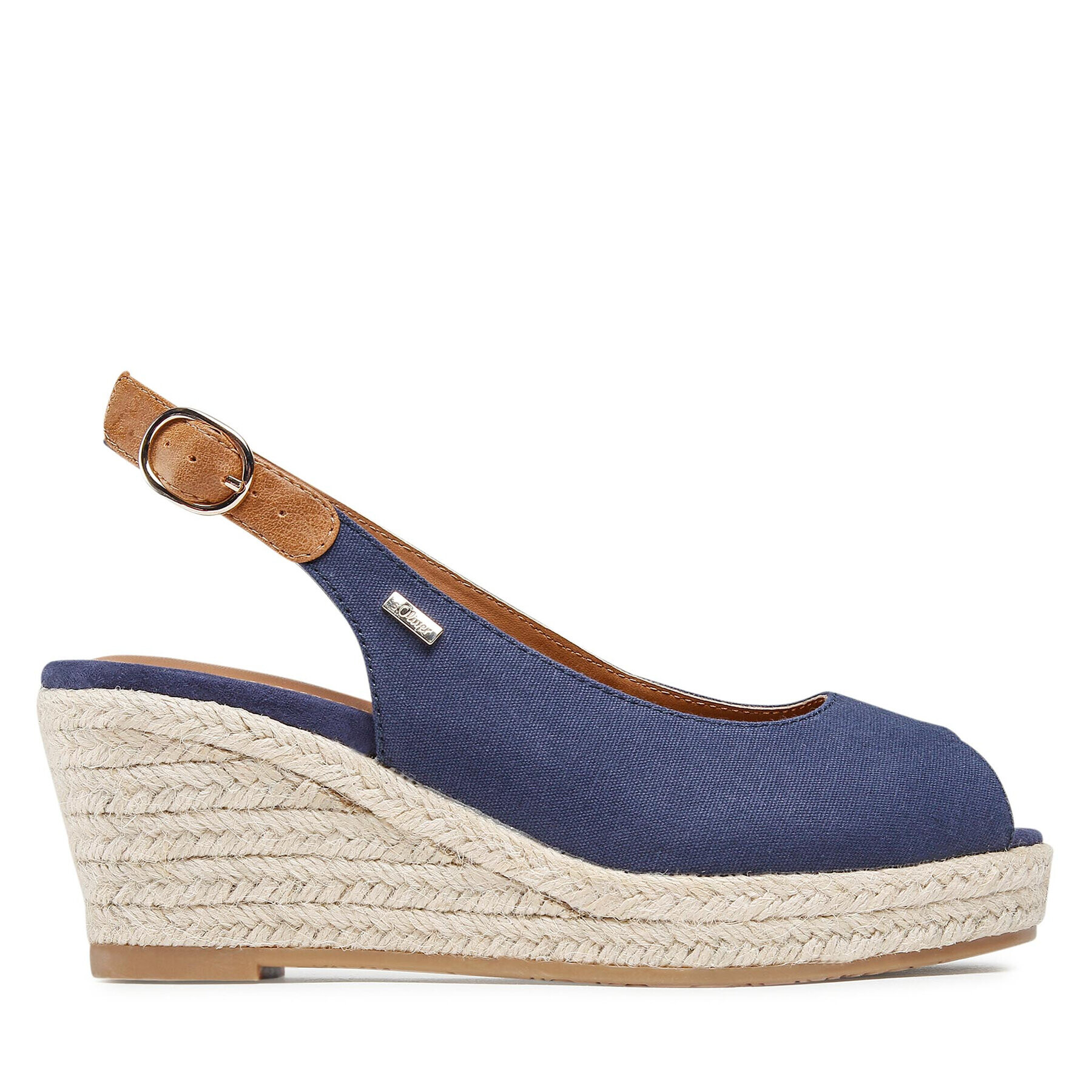 s.Oliver Espadrilky 5-29600-28 Tmavomodrá - Pepit.cz