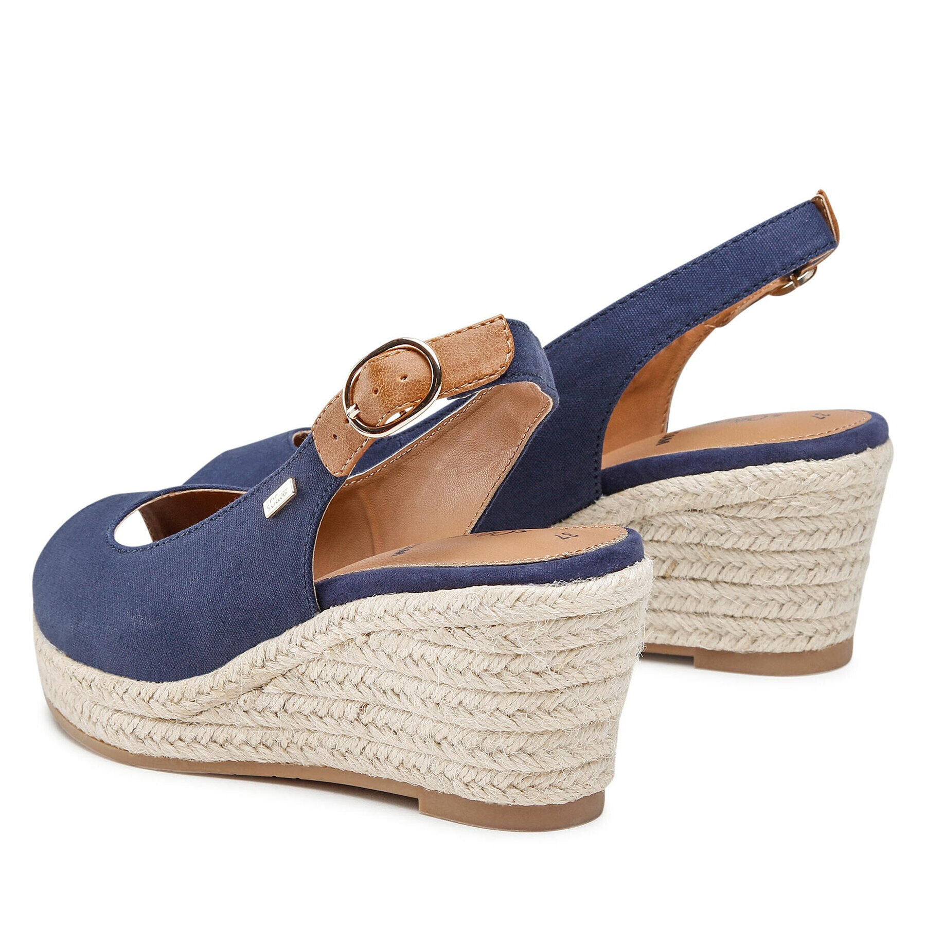 s.Oliver Espadrilky 5-29600-28 Tmavomodrá - Pepit.cz