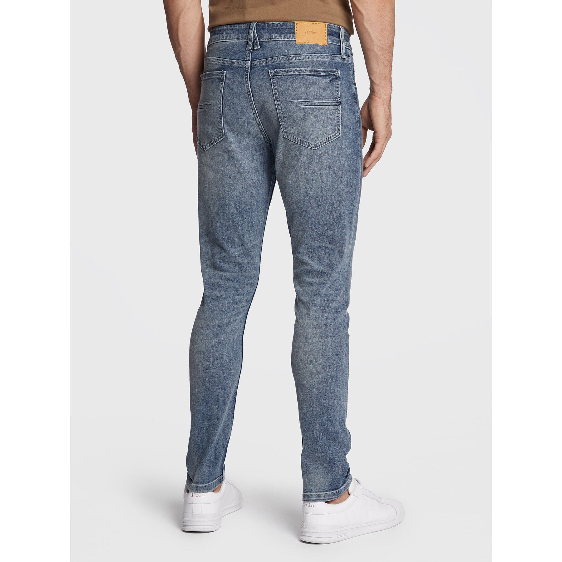 s.Oliver Jeansy 2121659 Modrá Slim Fit - Pepit.cz