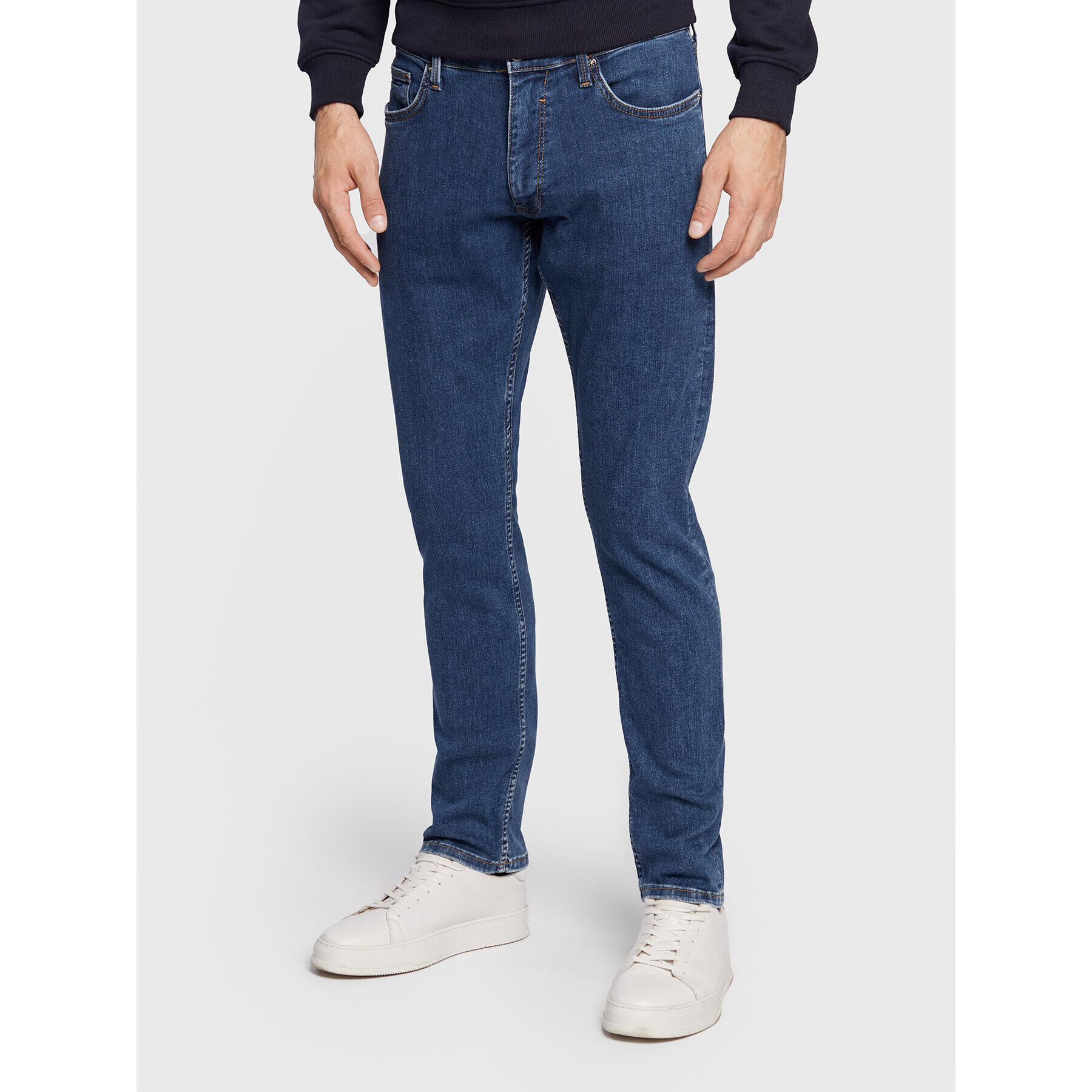 s.Oliver Jeansy 2121841 Modrá Slim Fit - Pepit.cz