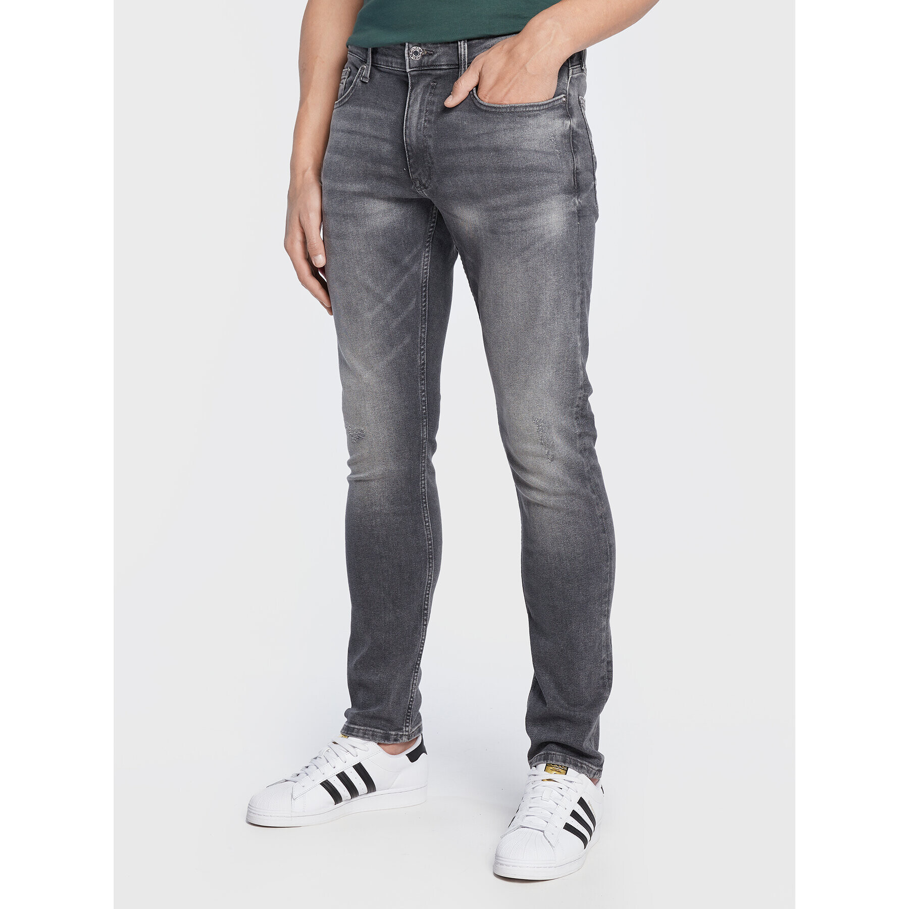 s.Oliver Jeansy 2121856 Šedá Slim Fit - Pepit.cz