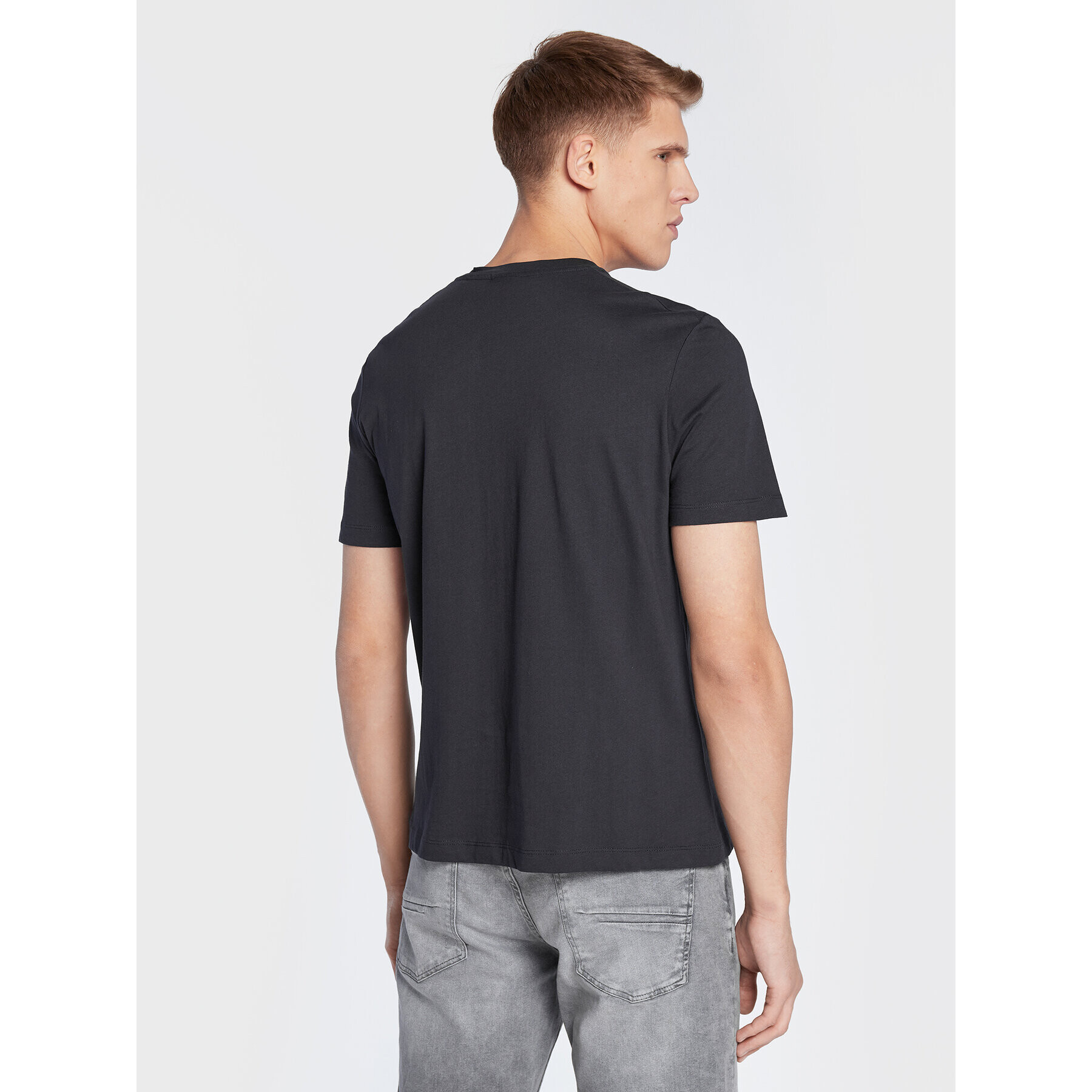 s.Oliver T-Shirt 2117806 Tmavomodrá Regular Fit - Pepit.cz