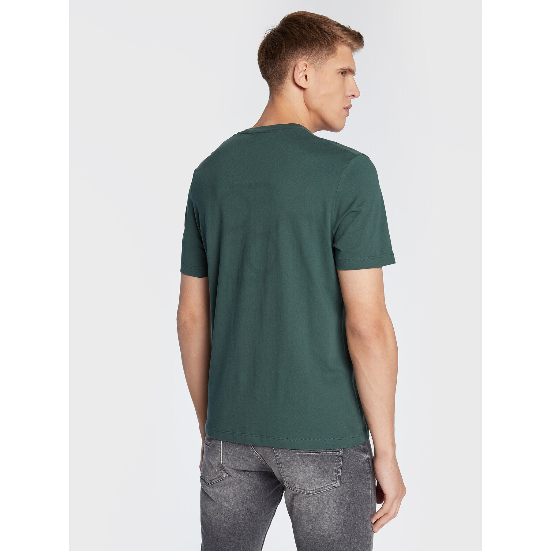 s.Oliver T-Shirt 2117806 Zelená Regular Fit - Pepit.cz