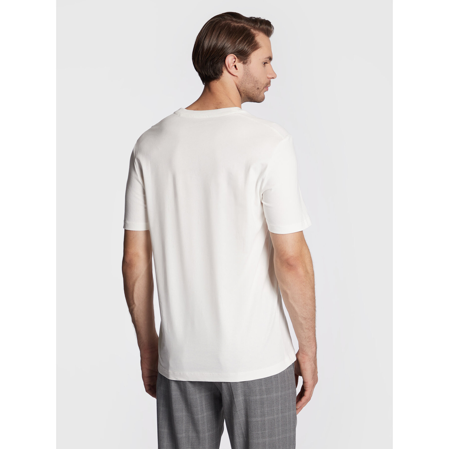 s.Oliver T-Shirt 2119055 Bílá Regular Fit - Pepit.cz