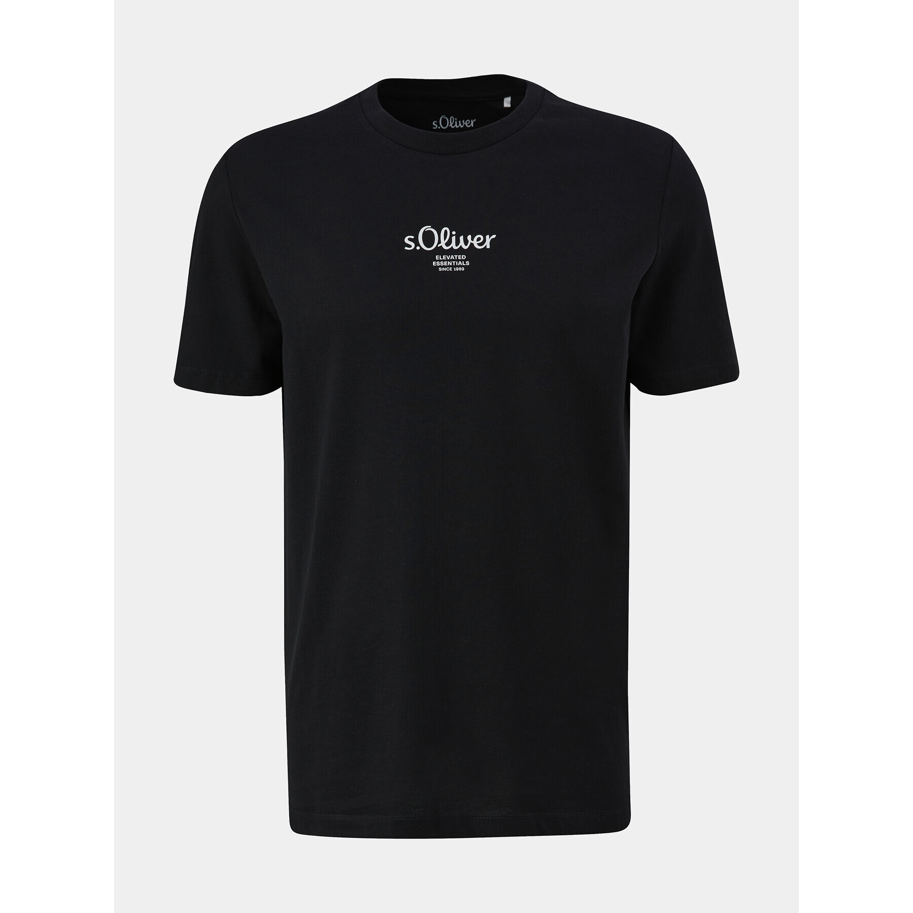 s.Oliver T-Shirt 2140013 Černá Regular Fit - Pepit.cz