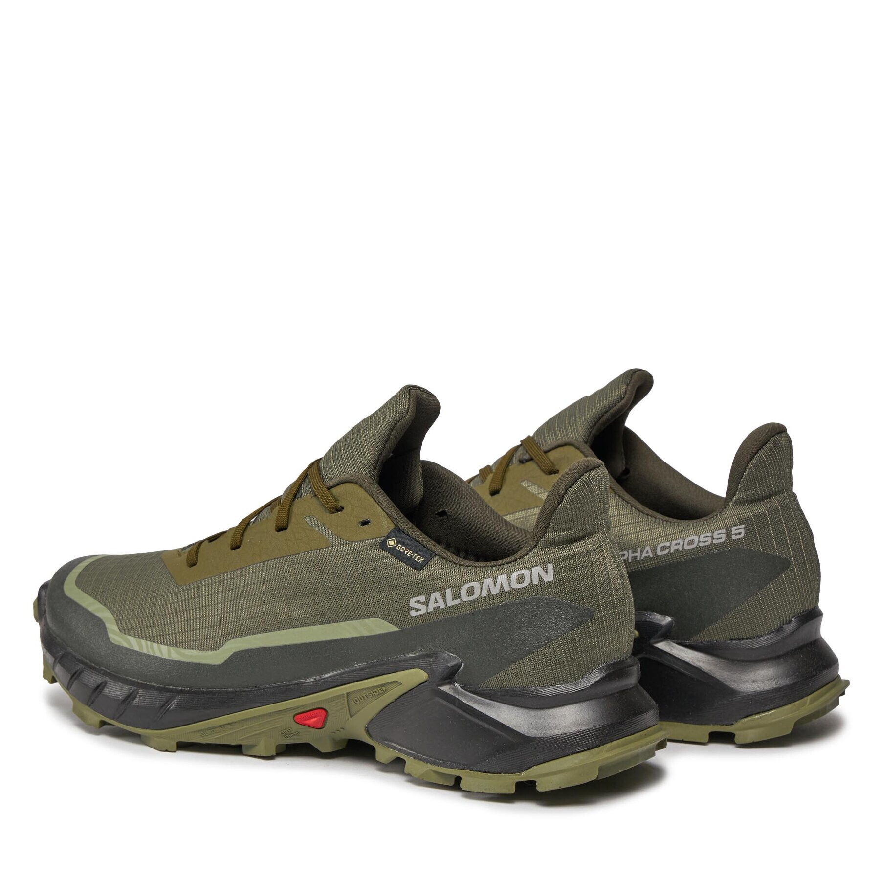 Salomon Boty Alphacross 5 Gtx GORE-TEX 473103 29 W0 Zelená - Pepit.cz