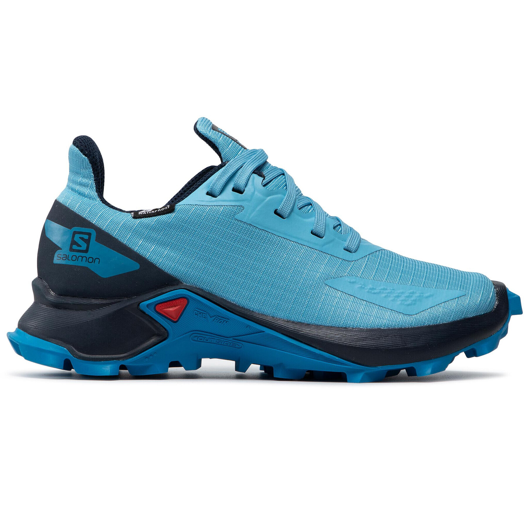 Salomon Boty Alphacross Blast Cswp J 411228 09 V0 Modrá - Pepit.cz