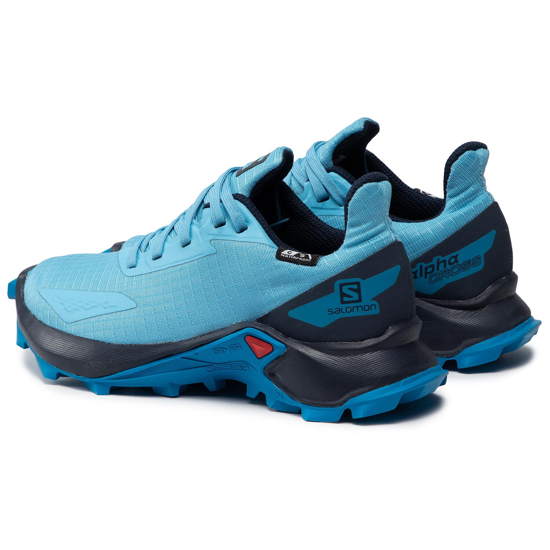 Salomon Boty Alphacross Blast Cswp J 411228 09 V0 Modrá - Pepit.cz