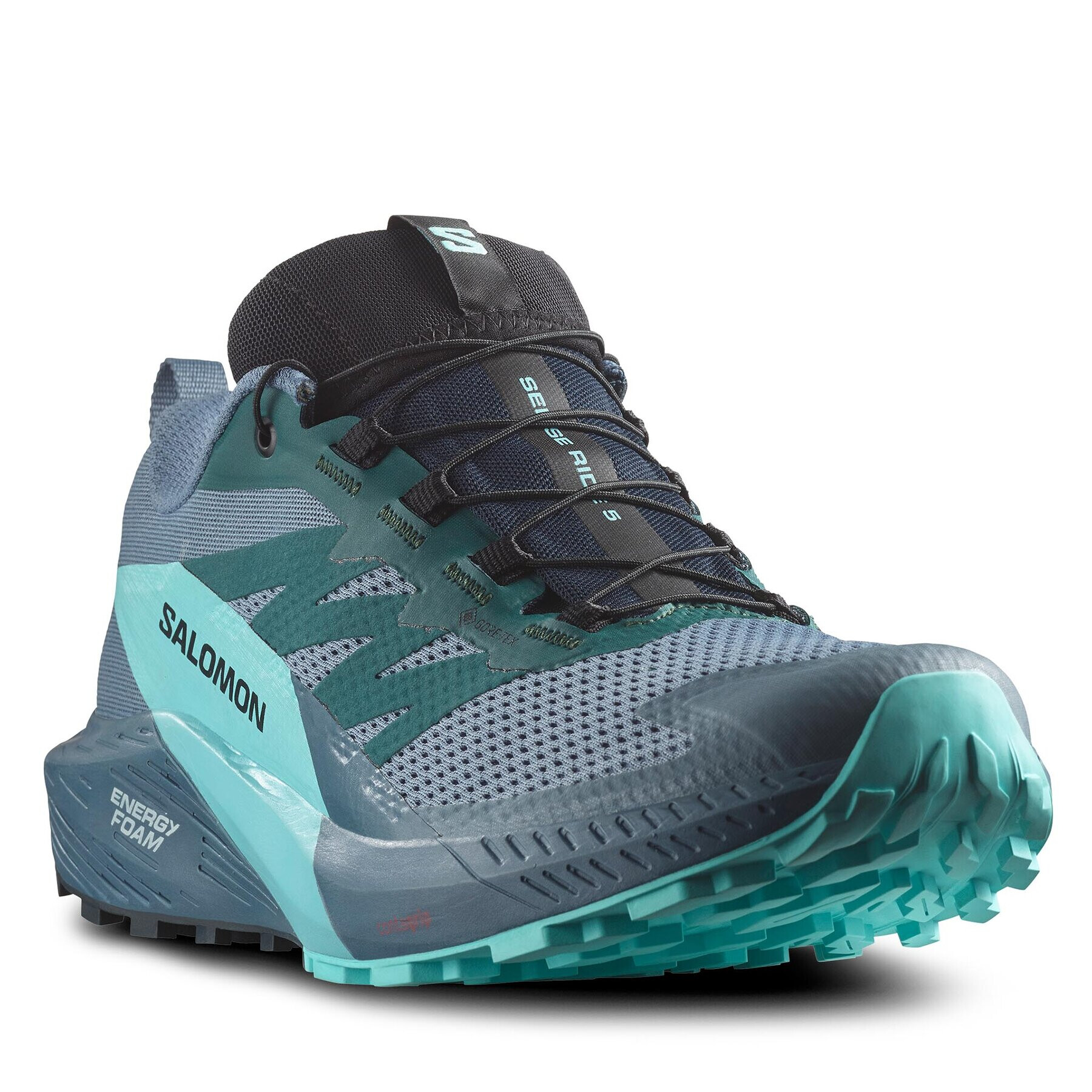 Salomon Boty Sense Ride 5 Gore-Tex L47147400 Šedá - Pepit.cz