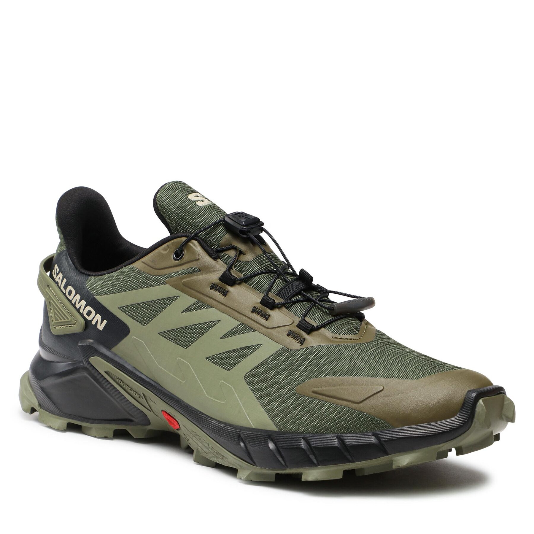 Salomon Boty Supercross 4 L47205100 Khaki - Pepit.cz