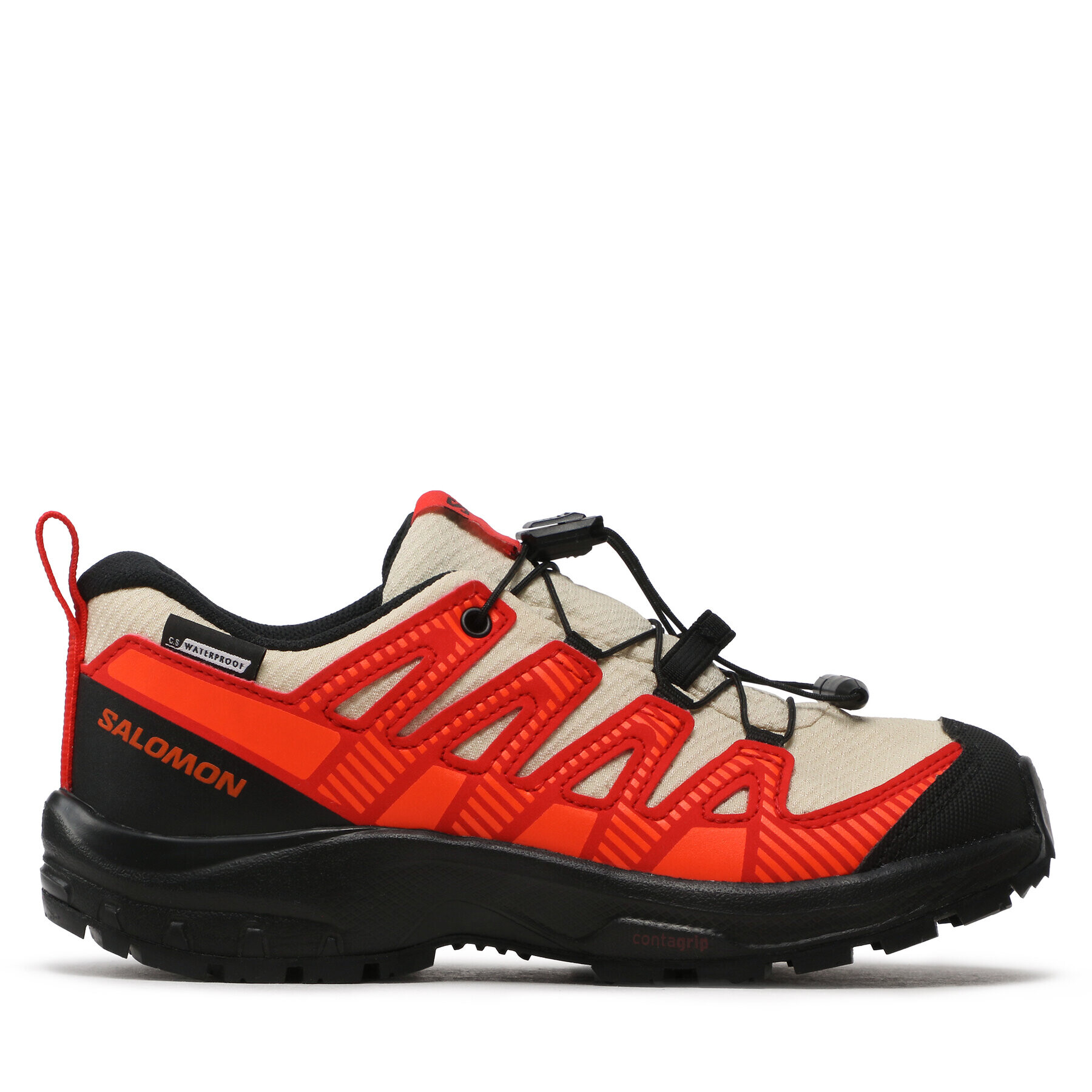 Salomon Trekingová obuv Xa Pro V8 Cswp J 471261 09 W0 Écru - Pepit.cz