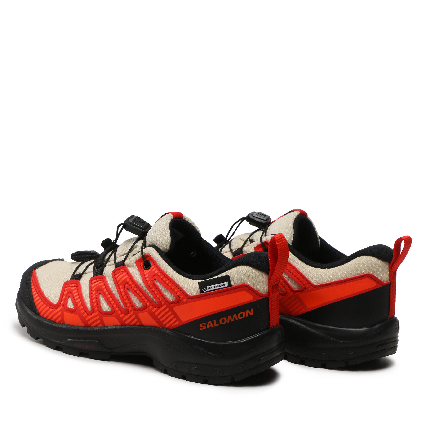 Salomon Trekingová obuv Xa Pro V8 Cswp J 471261 09 W0 Écru - Pepit.cz