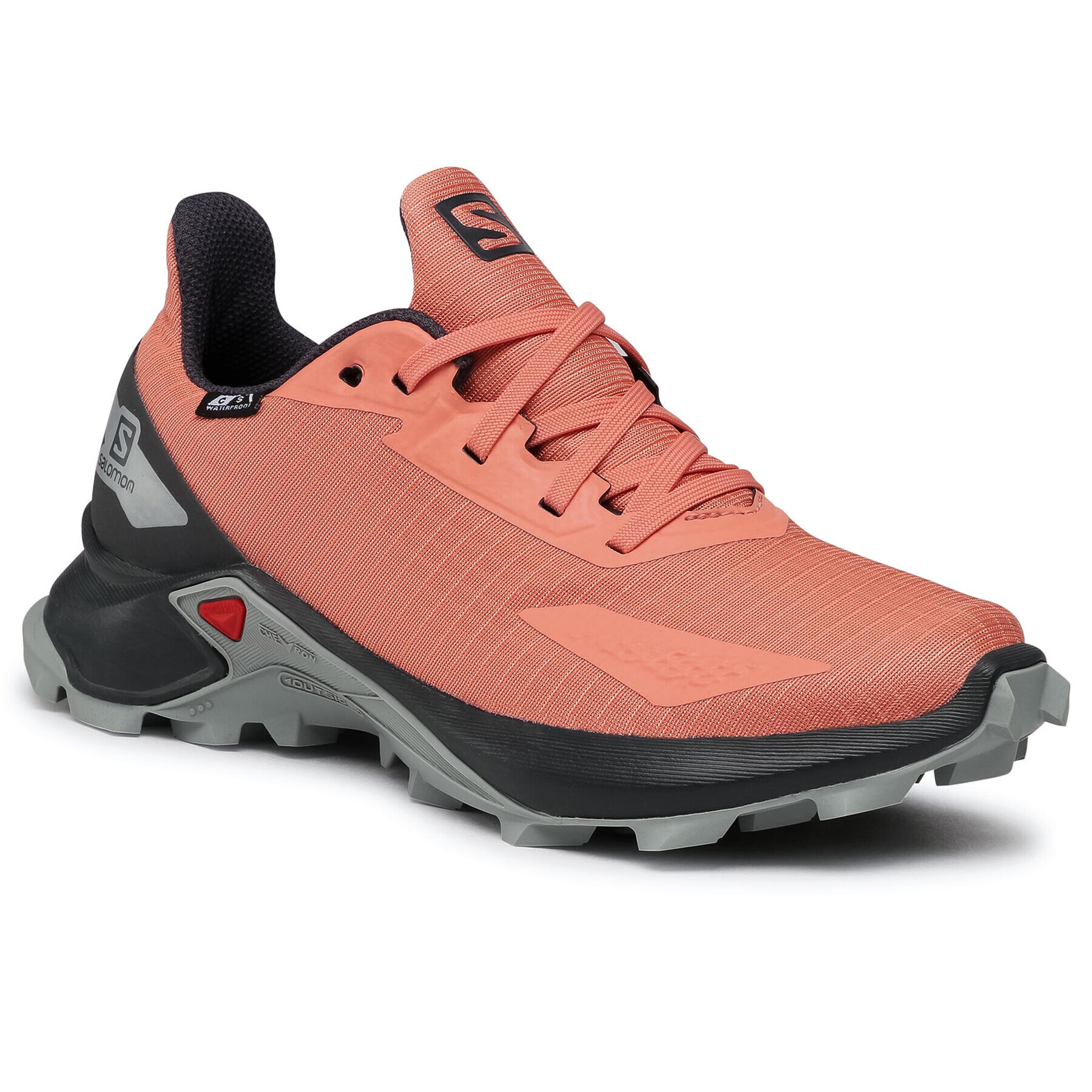 Salomon Trekingová obuv Alphacross Blast Cswp J 411227 12 0V Oranžová - Pepit.cz