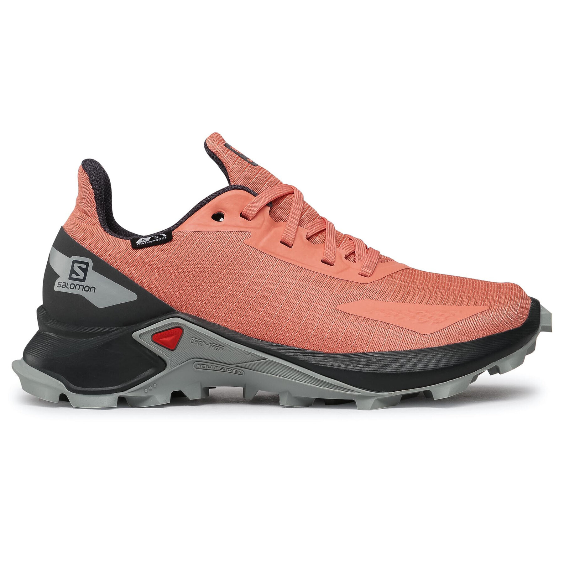 Salomon Trekingová obuv Alphacross Blast Cswp J 411227 12 0V Oranžová - Pepit.cz