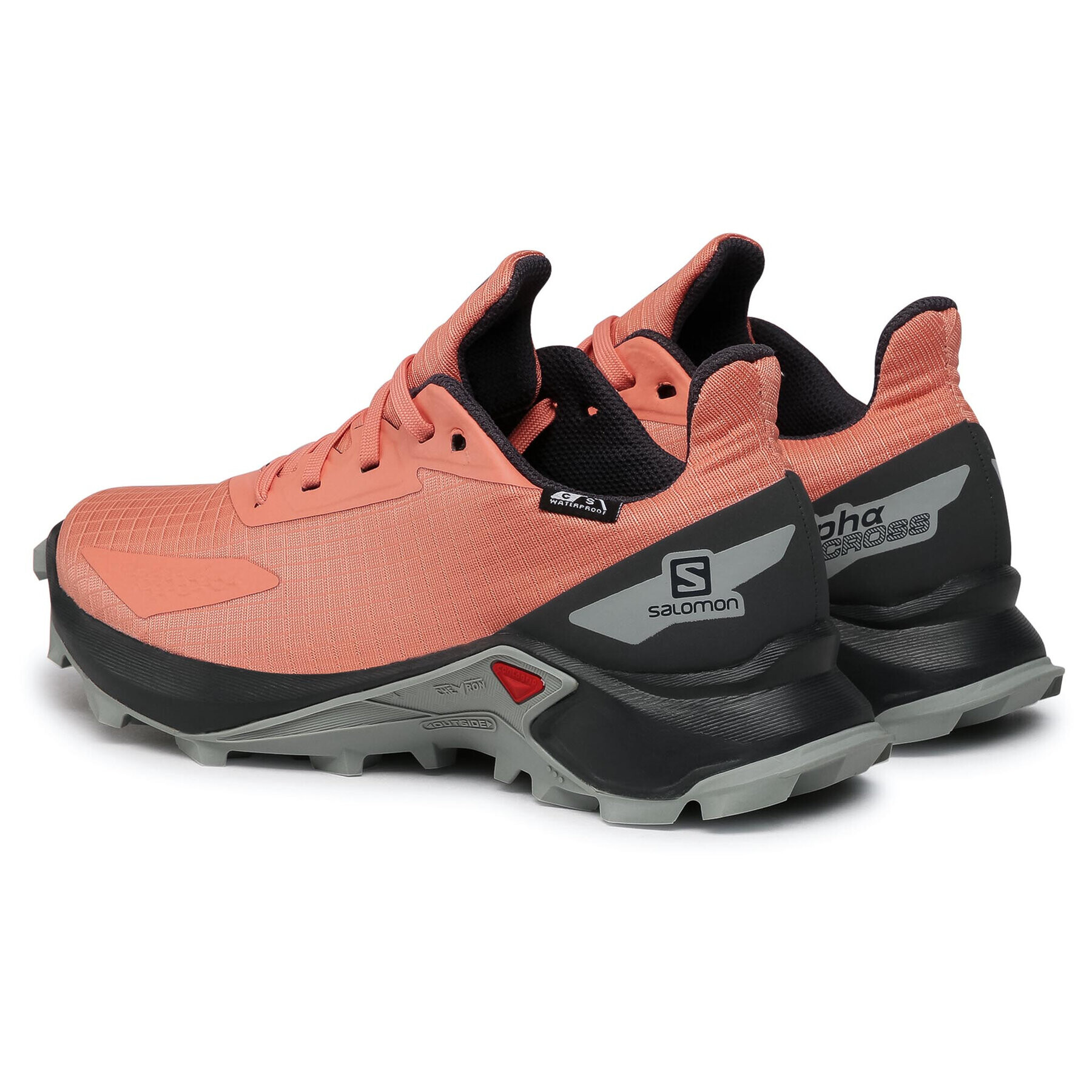 Salomon Trekingová obuv Alphacross Blast Cswp J 411227 12 0V Oranžová - Pepit.cz