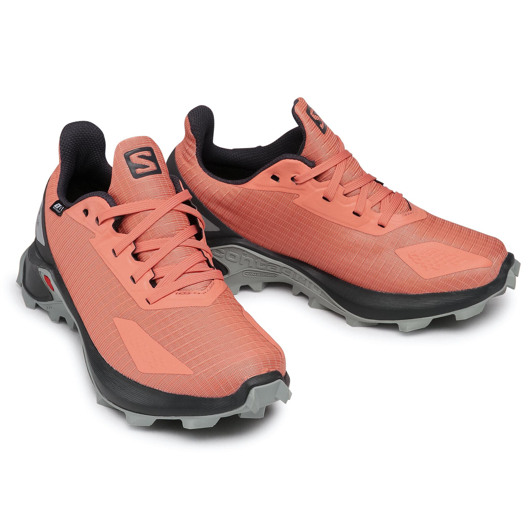 Salomon Trekingová obuv Alphacross Blast Cswp J 411227 12 0V Oranžová - Pepit.cz